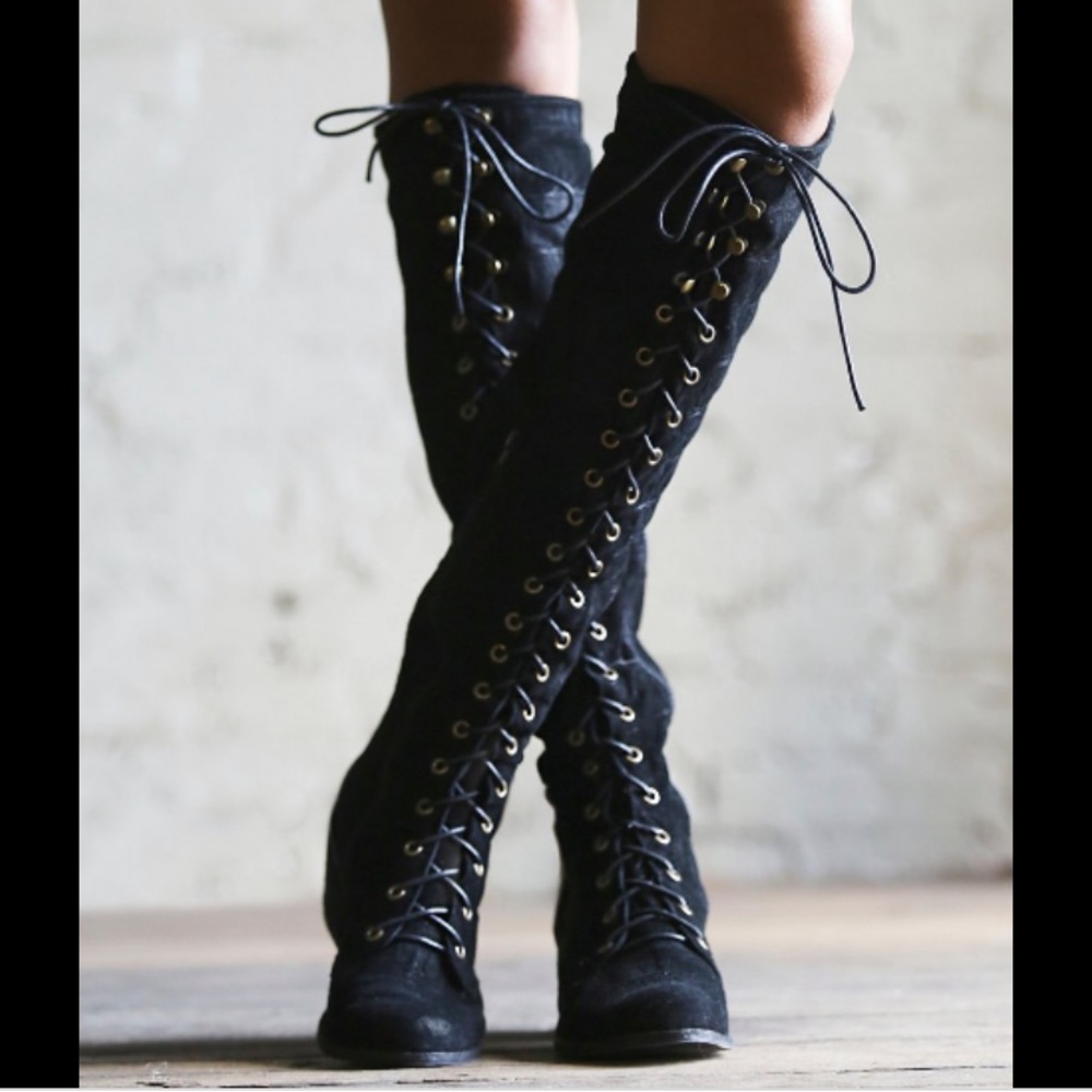 Jeffrey Campbell Joe Lace Up Boots